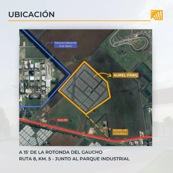 Lotes y terrenos en Venta — Ruta 88, km. 5.5