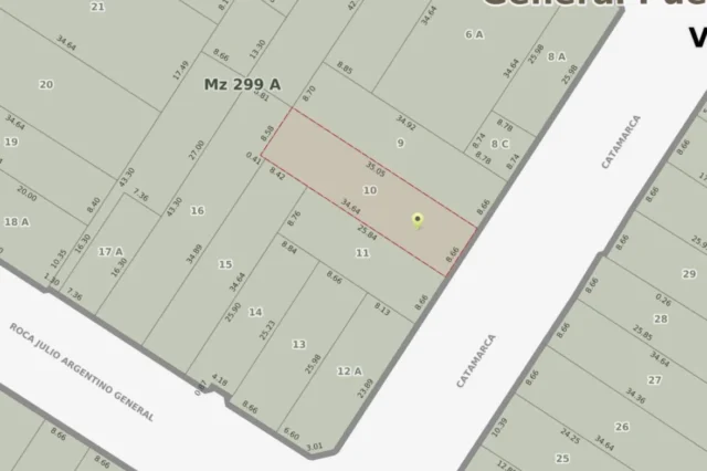 Lotes y terrenos en Venta — Catamarca 3200