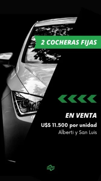 Cocheras y garages en Venta — Alberti