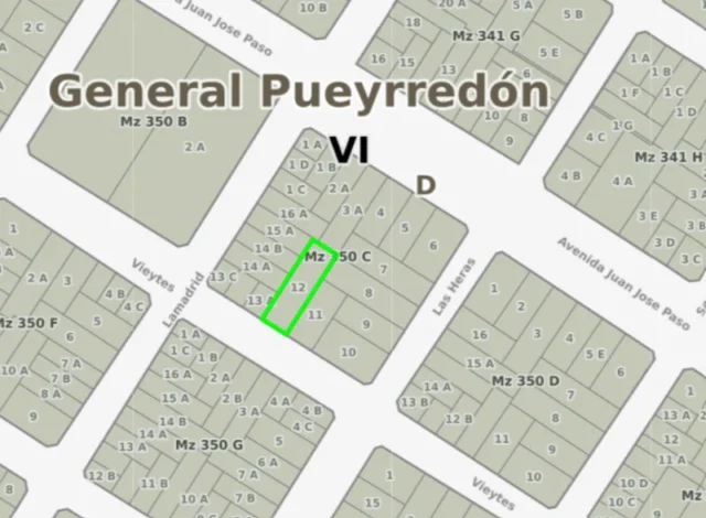 Lotes y terrenos en Venta — Vieytes 1773