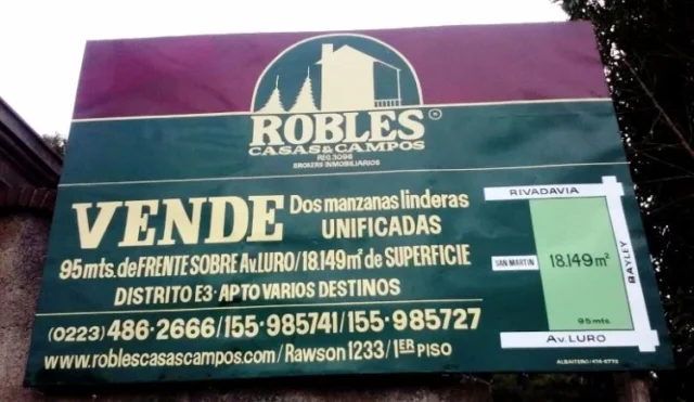 Lotes y terrenos en Venta — Luro y Bayley