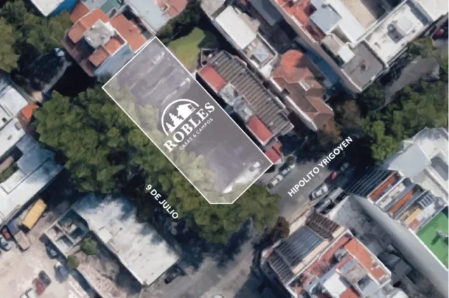Lotes y terrenos en Venta — Hipolito Yrigoyen y 9 de julio