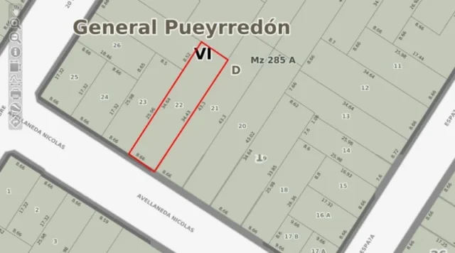 Lotes y terrenos en Venta — AVELLANEDA 3500