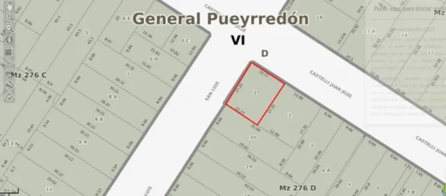 Lotes y terrenos en Venta — SAN LUIS 2900