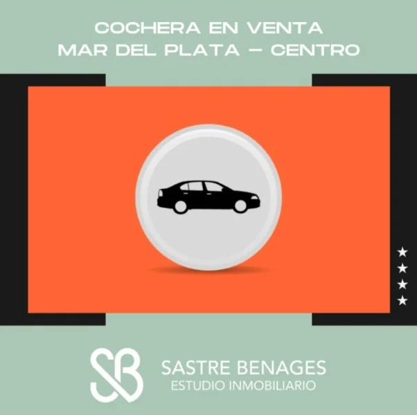 Cocheras y garages en Venta — AV. COLÓN 1600