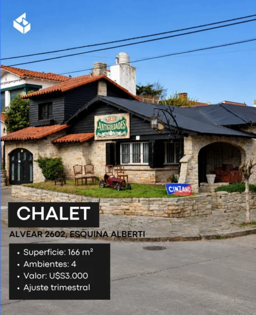 Casas, chalets en Alquiler — Carlos Alvear 2604