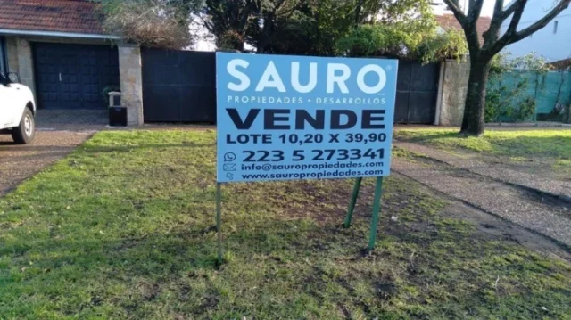 Lotes y terrenos en Venta — Avenida Paso 1000
