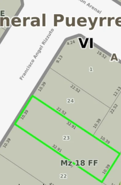 Lotes y terrenos en Venta — Rizzutto 685